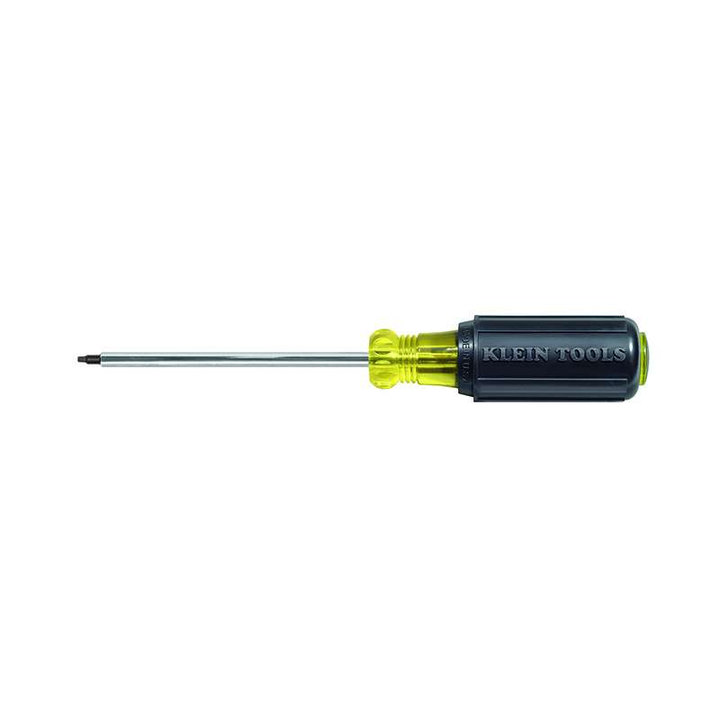 Screwdriver, #1 Square Recess Tip, 4" Shank